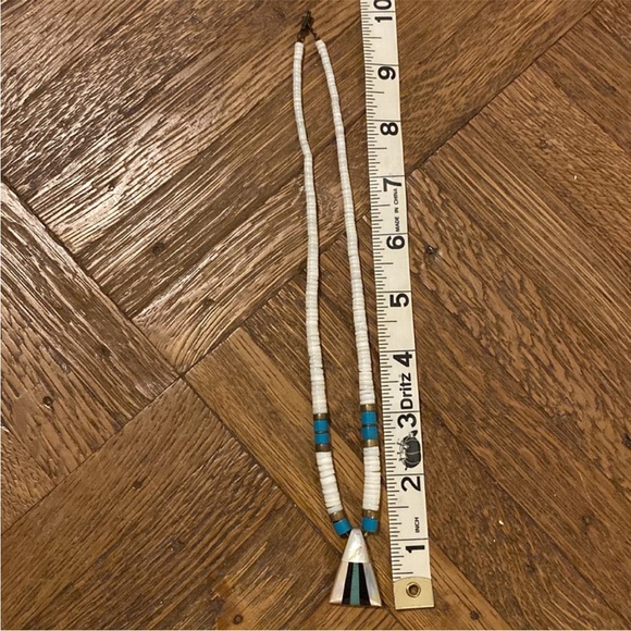 Turquoise MOP Necklace - Picture 7 of 9